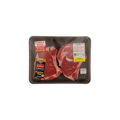 Bone In Beef Ribeye Steak Family Pack